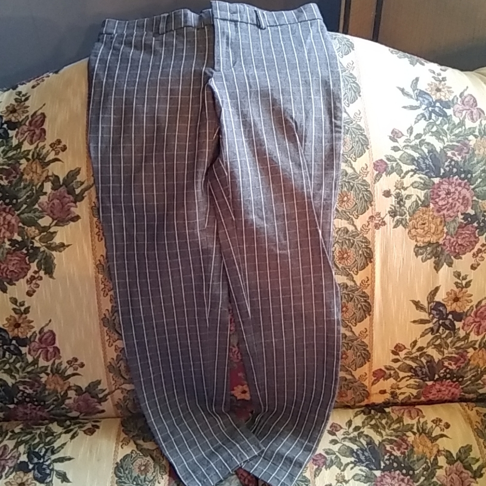Twill pants pinstripe